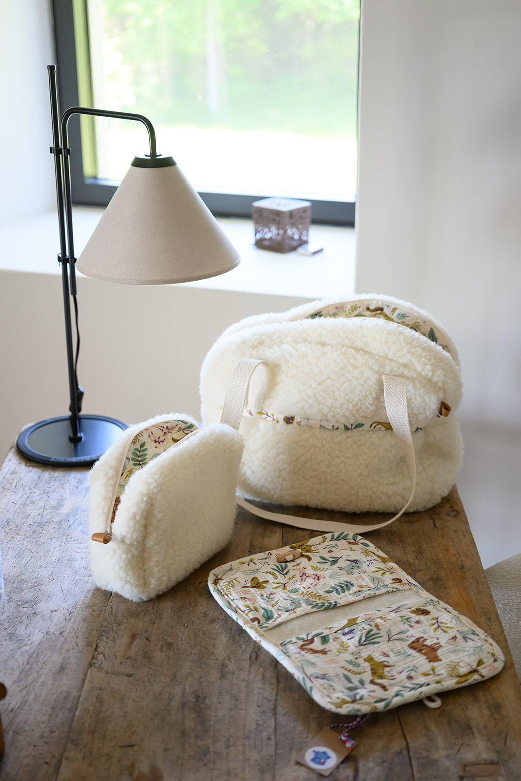 Une gamme d'accessoires en laine Made in France pour les bébés